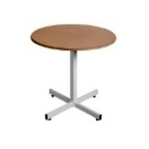 Wooden Single Pedestal Table
