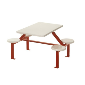 Fibreglass Canteen Unit – Stool 4 Seater