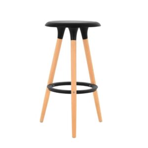 Replica Capri Wooden Leg Barstool