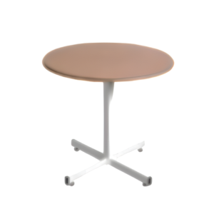 Single Pedestal Table Supawood Top