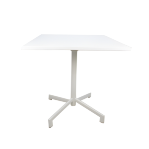 Square Steel Café Table