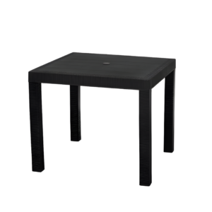 Superior Plastic Table - Rattan Pattern
