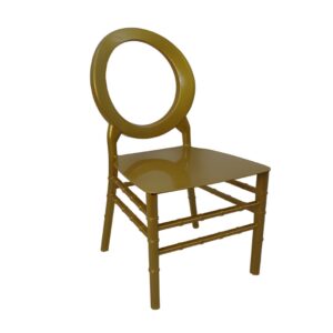 Circle Back Resin Chair