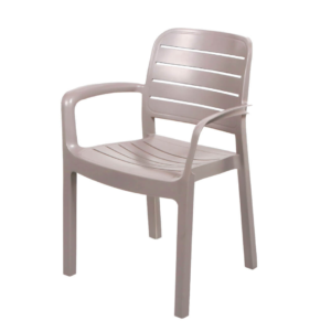 Horizontally Slatted Chair