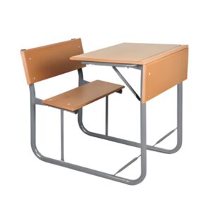 Single Combination School Desk - Supawood
