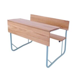 School Desk - Chair Desk Attached