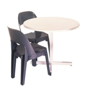 Circle Centre Pedestal Fibreglass Table