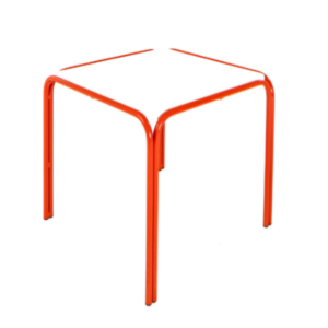 Tables with White Melamine Top
