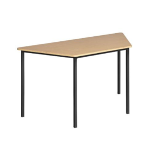 Trapezoid Tables - Oak Melamine